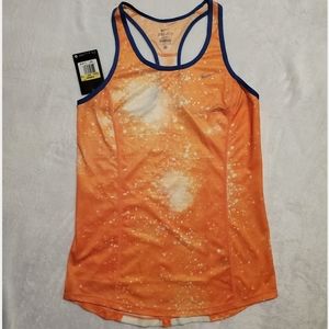Nike Women's Orange Dry-Fit Workout Tank NWT